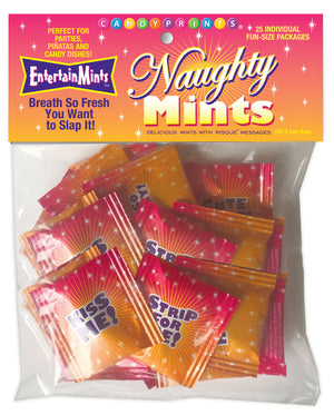 Naughty Mints - 25 Individual Fun Size  Packages CP-904