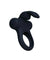 Ohhh Bunny Frisky Bunny Vibrating Ring - Black Pearl BU-0104