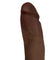 Jock 10 Inch Vibrating Dong With Balls Chocolate CN-09-0460-11