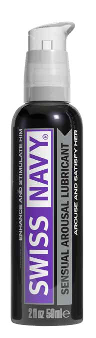 Swiss Navy Sensual Arousal Lubricant - 2 Oz. MD-SNAR2