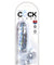 King Cock Clear 6 Cock With Balls PD5752-20
