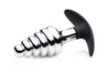 Dark Hive Metal and Silicone Anal Plug MS-AG176