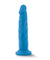 Neo - 7 .5 Inch Dual Density Cock - Neon Blue BL-29112