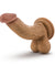 Silicone Willy's 6.5 Inch Dildo With Balls - Mocha BL-16687