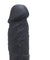 Power Pecker 7 Inch Silicone Dildo With Balls - Black SU-AG371BLK