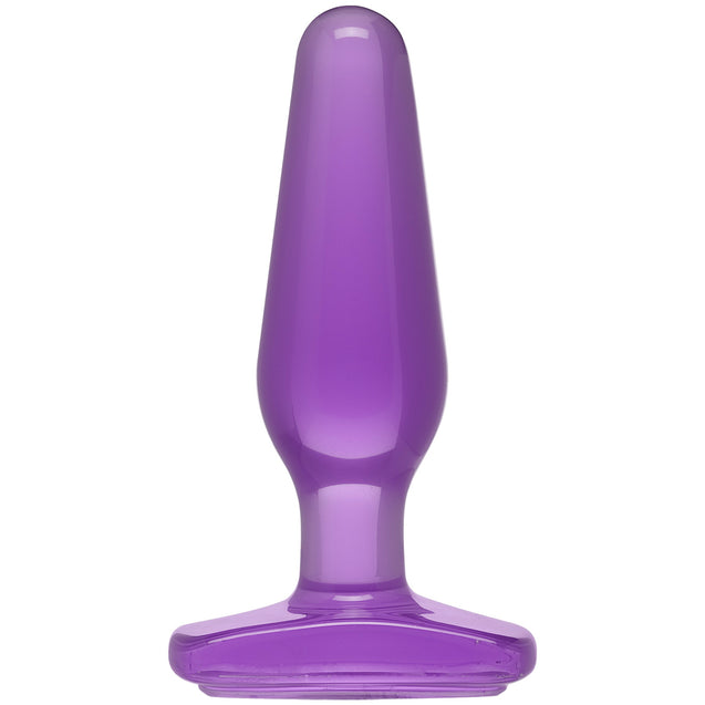 Crystal Jellies Butt Plug - Medium - Purple DJ0289-06