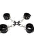 Leather Hand and Legcuffs - Black OU-OU050BLK