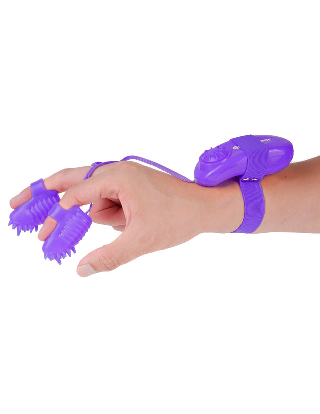 Neon Magic Touch Finger Fun - Purple PD1449-12