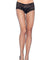 Fence Net Boy Short Pantyhose - One Size - Black LA-1278BLK