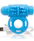 Charged Owow Rechargeable Vibe Ring - Blue AOW-BU-101E