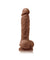 Colours - Pleasures - 5 Dildo - Brown NSN-0405-12