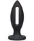 Wet Works - Lube Luge - Premium Silicone Plug - 6 - Black DJ2401-05-BX