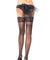 Stay Up Sheerthigh Highs - Black - One Size LA-1042BLK