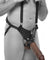 King Cock 11 Hollow Strap-on Suspender System - Brown PD5642-29