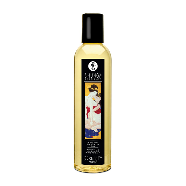 Erotic Massage Oil - Serenity - Monoi - 8.4 Fl.  Oz. SHU1013