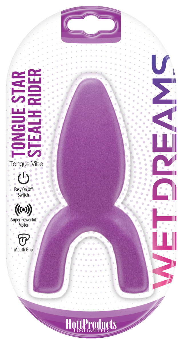 Tongue Star Stealth Rider Tongue Vibe - Purple HTP3272