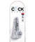 King Cock Clear 4 Cock With Balls PD5750-20