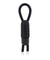 10-Function Vibrating Silicone Stud Lasso - Black SE1408202