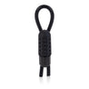 10-Function Vibrating Silicone Stud Lasso - Black SE1408202