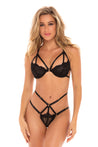 Alix Bra Set - Black - L/xl OH-40-11260-BKLXL