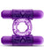 Play With Me - Double Play - Dual Vibrating Cock Ring - Purple BL-77101