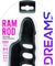 Ram Rod Vibrating Penis Extender - Black HTP3308