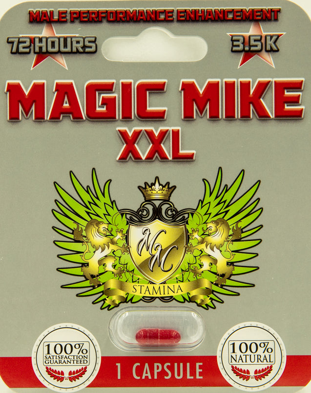 Magic Mike XXL Male Performance Enchancement - 1 Capsule Blister Card MMKXXL-E