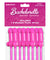 Bachelorette Party Favors Bendable Pecker Straws  - 8 Count PD6614-00
