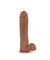 Silicone Willy's - 11.5 Inch Silicone Dildo With Suction Cup - Mocha BL-15527