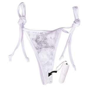 My Secret Screaming O Vibrating Panty Set - White - Each SO-PNTY-W-101E