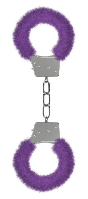 Beginner's Furry Handcuffs - Purple OU-OU002PUR