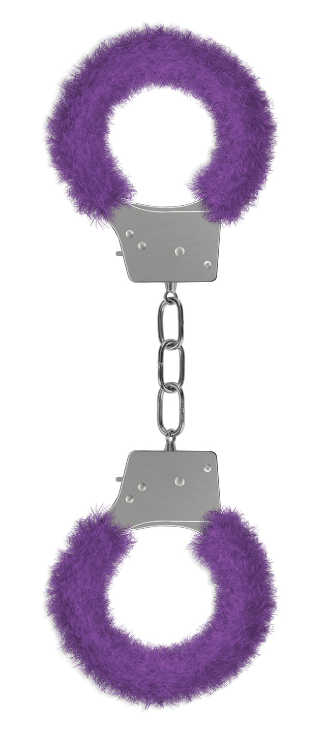 Beginner's Furry Handcuffs - Purple OU-OU002PUR