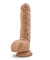 Silicone Willy's - 9 Inch Silicone Dildo With Balls - Mocha BL-75807