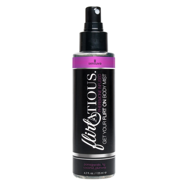 Flirtatious Pheromone Infused Body Mist - Pomegranate, Fig, & Plumeria - 4.2 fl.oz /125ml SEN-VL548