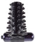 Fantasy C-Ringz Vibrating Super Sleeve Black PD5964-23