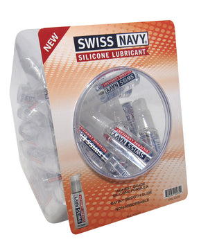 Swiss Navy Silicone 1oz Fishbowl 50ct MD-SNSL1OZ50