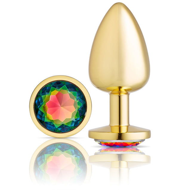 Gems Large Gold Anal Plug WTC311