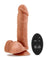 Dr. Skin- 8 Inch 10 Function Wireless Remote Dildo - Mocha BL-65607