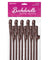 Bachelorette Party Favors 10 Dicky Sipping Straws Brown PD6203-04