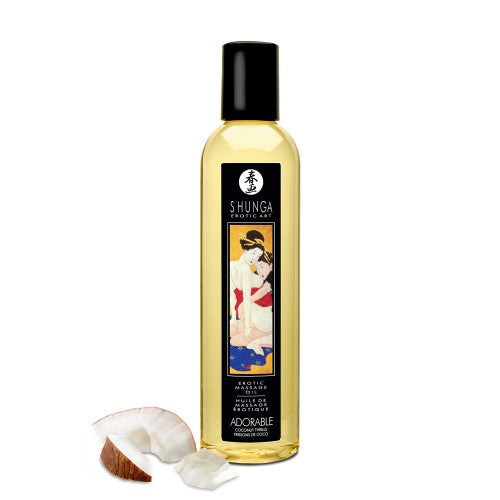 Massage Oil Coconut 8 Fl Oz 250ml SHU1010