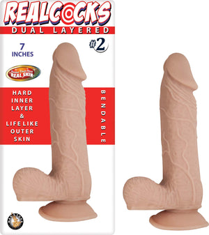 Realcocks Dual Layered #2 - Flesh NW2781-1
