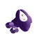Kimi Rechargeable Dual Finger Vibe With Remote Control - Deep Purple VI-F0613