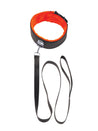 The 9's Orange Is the New Black Short Leash -  Black ICB2319-2