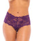 Good Night Kiss Boyshort With Elastic Detail - Grape Royale - L/xl OH-2025-GRLXL