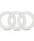 Performance - Vs2 Pure Premium Silicone Cockrings - Small - White BL-70819
