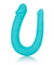 Silicone Double Dong Ac/dc Dong - Teal SE0311752