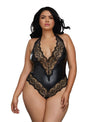 Bodysuit - 2x - Black DG-11454XBLK2X