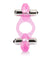 Silicone Triple Orgasm Erection Enhancer - Pink SE1838043