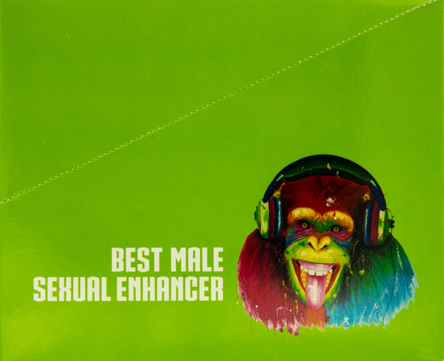 Monkey Green Sexual Male Echancer 36ct Display MK-DJM-GDD