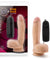 X5 Plus - King Dong - 8 Inch Vibrating Cock -  Vanilla BL-52513